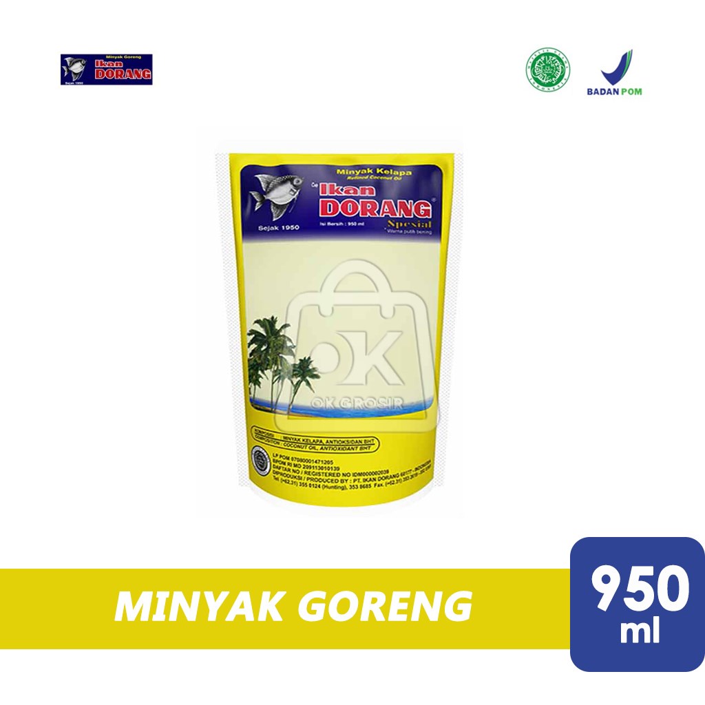 

Ikan Dorang Minyak Kelapa SPECIAL (950 ml)