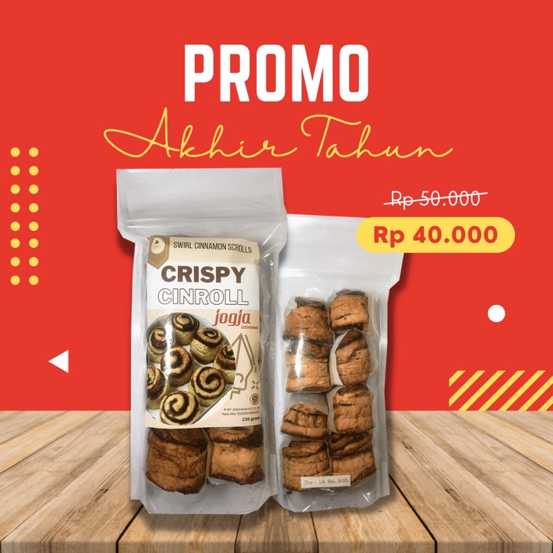 

CRISPY CINROLL By SWIRL CINNAMON SCROLLS | SNACK JOGJA | MAKANAN RINGAN | OLEH-OLEH KHAS YOGYAKARTA | MAKANAN MURAH | JAJANAN HITS KHAS YOGYAKARTA | JAJANAN SULTAN | JAJANAN ENAK DAN MURAH