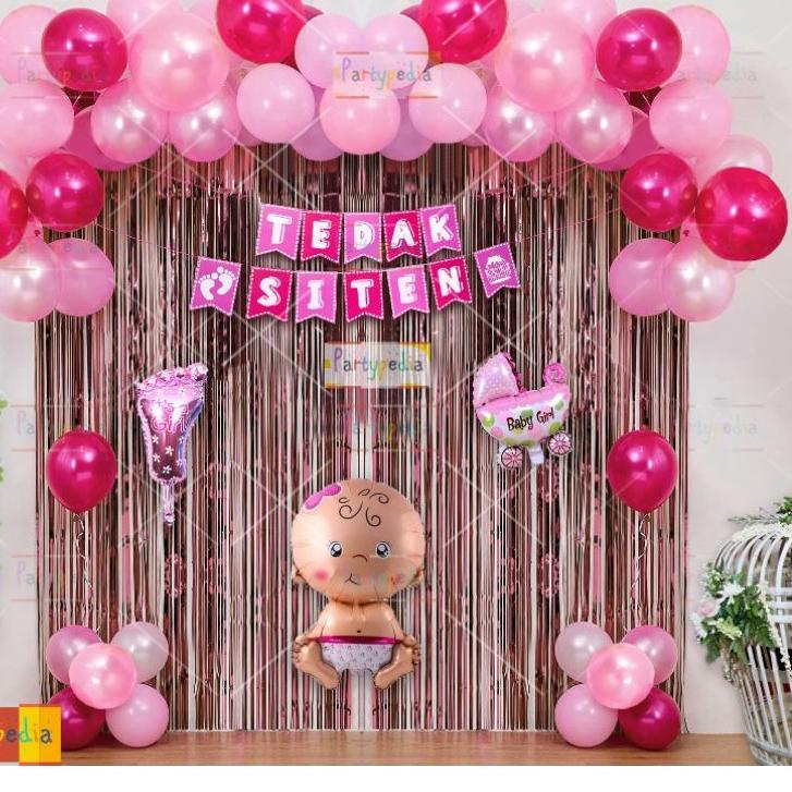 を PAKET DEKORASI TEDAK SITEN BAYI PEREMPUAN ㅃ