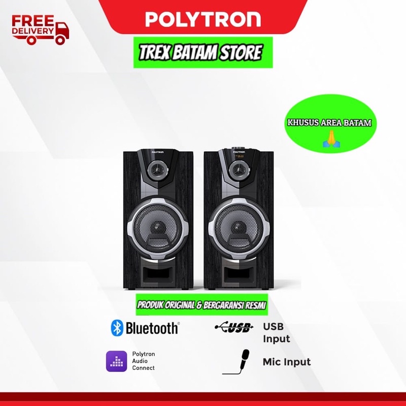 POLYTRON PAS 8F12 SPEAKER AKTIF (BATAM)