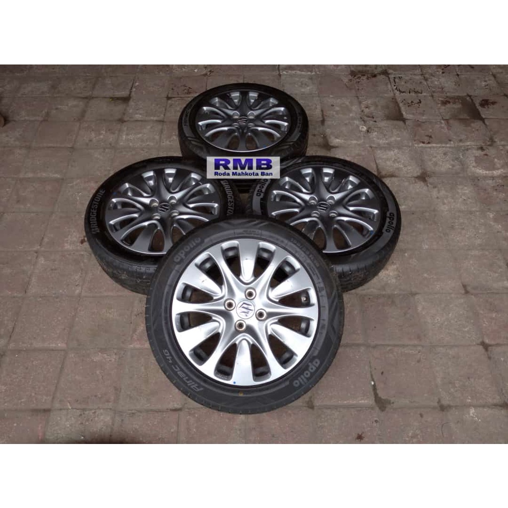 VELG SEKEN MOBIL OEMSZUKI BALENO RING 16 + BAN 195 55 r16 VIOS LIMO