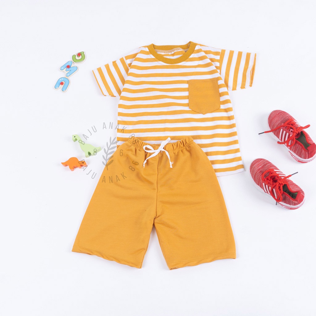 Baju Setelan Anak Kiano Salur - 022.4769