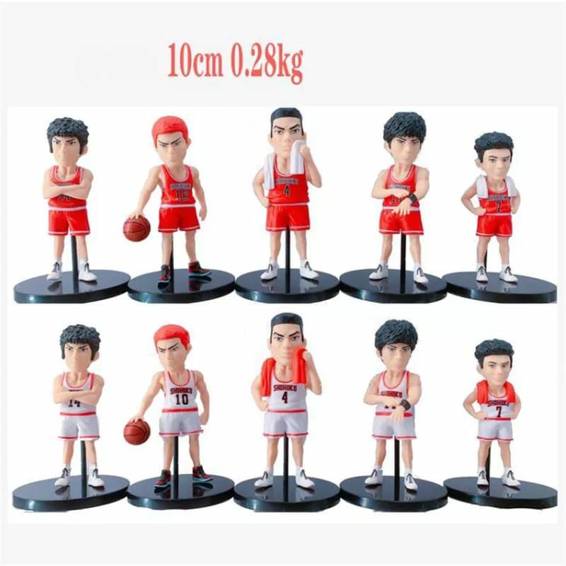 slam dunk figure set hanamichi sakuragi rukawa action figure