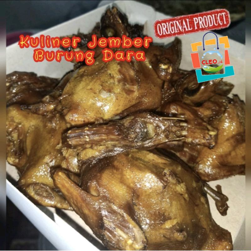 BURUNG DARA GORENG 1 PACK ISI 2 EKOR