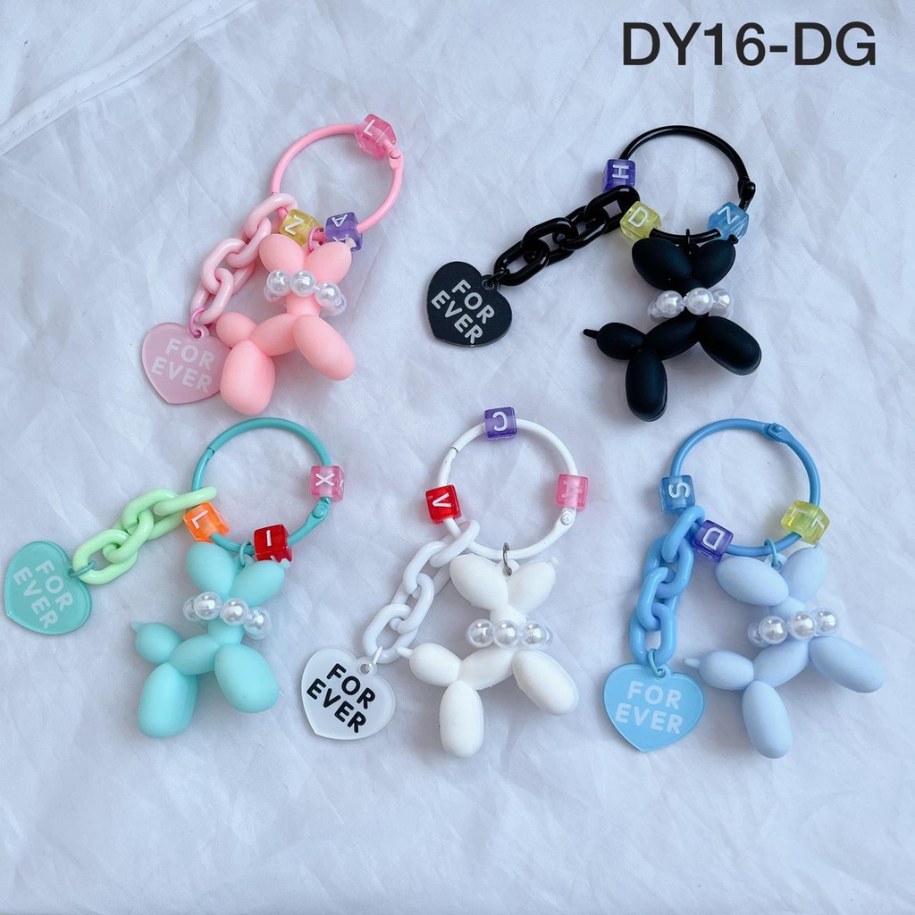 Gantungan Kunci Lucu doggy dogi Karakter HK for Handphone DY16 DY17 DY20 DY21