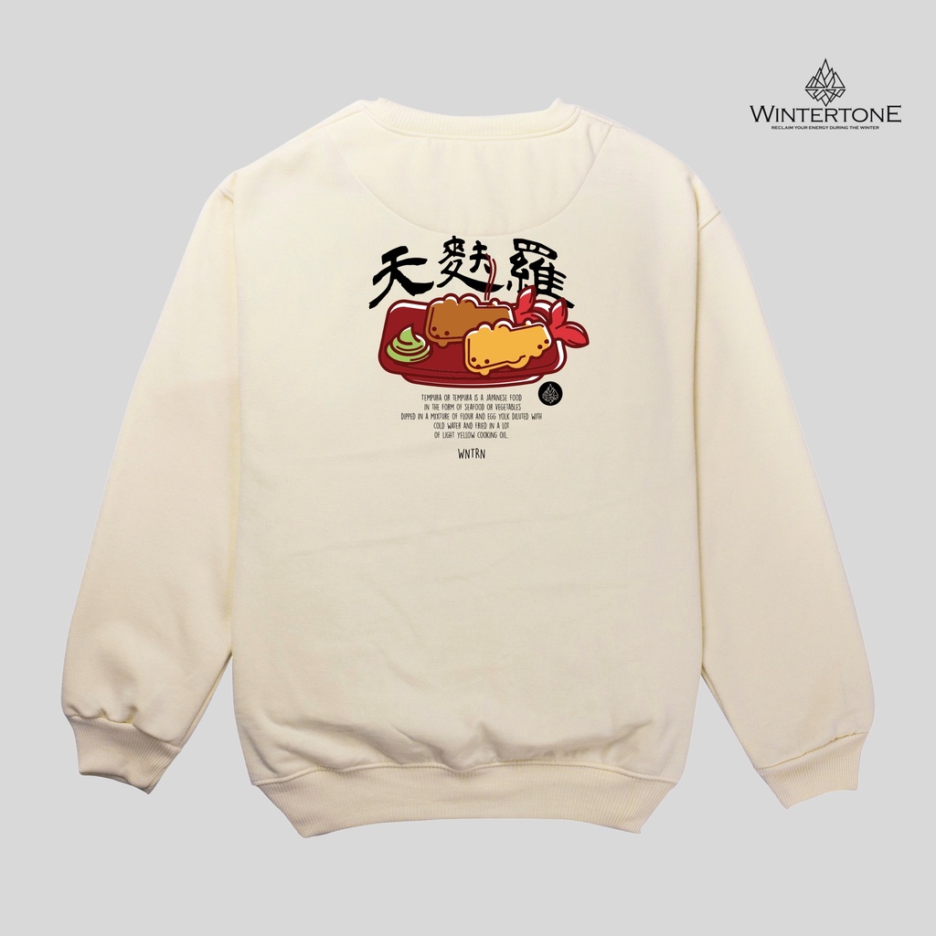 Crewneck Distro Pria Aesthetic Cream Streetwear WNTRN Sweater Crewnek Sweatshirt Oversize WINTERTONE Cowok Switer Pria Oblong Lengan Panjang Sweeter Hitam Bigsize Unisex Cewek Cowok