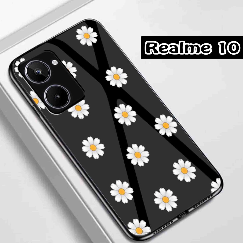 (Q05) Softcase Realme 10 - Softcase Kaca Realme 10 - Case Aesthetic Realme 10 - Case keren Realme 10
