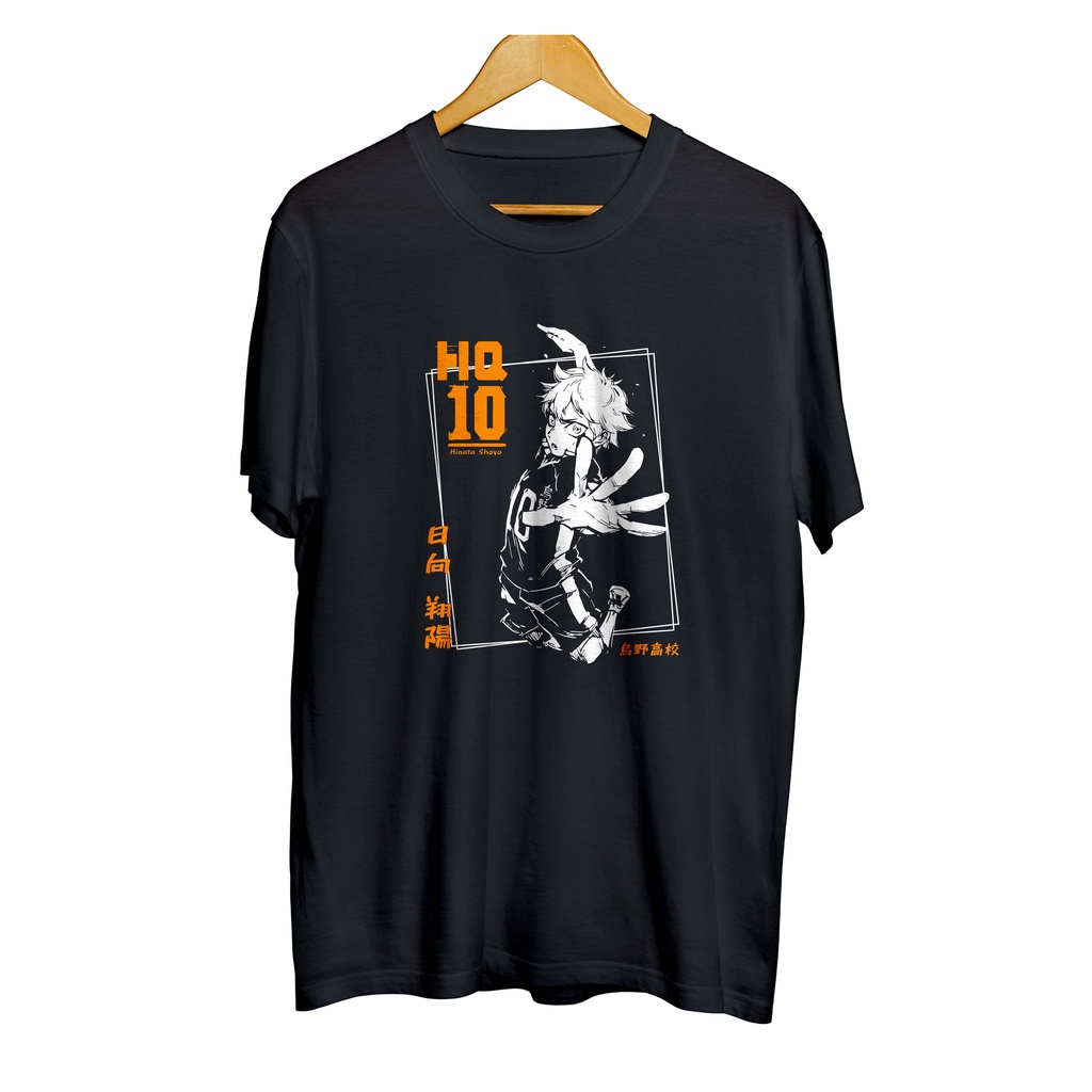 Kaos distro infinite anime SHOYO HINATA HEIGHT - HAIKYUU  original desain material combed 30s
