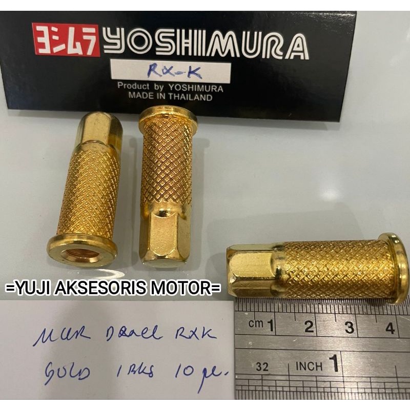 Mur Deksel Head Yoshimura Gold Rx King, Jupiter, Mio.