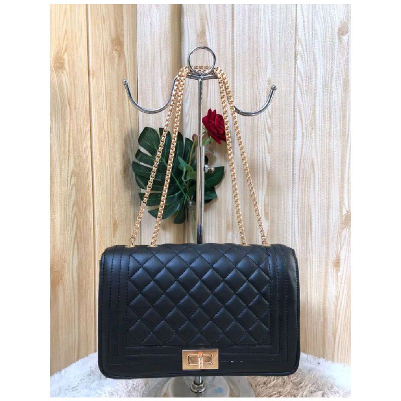 Tas bahu Selempang Viona bag Premium Tali Rantai Ulir | Sling bag murah