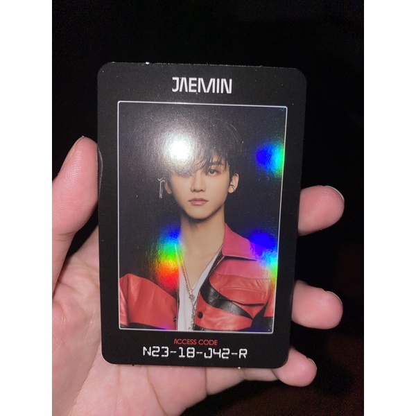 pc photocard nct resonance arrival access card AC jaemin