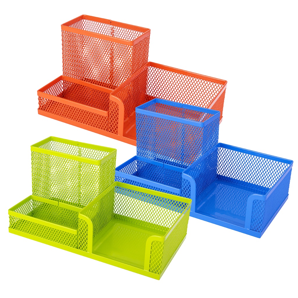 

Deli Desk Organizer / Pen Holder / Tempat Alat Tulis Besi Warna Warni E9154