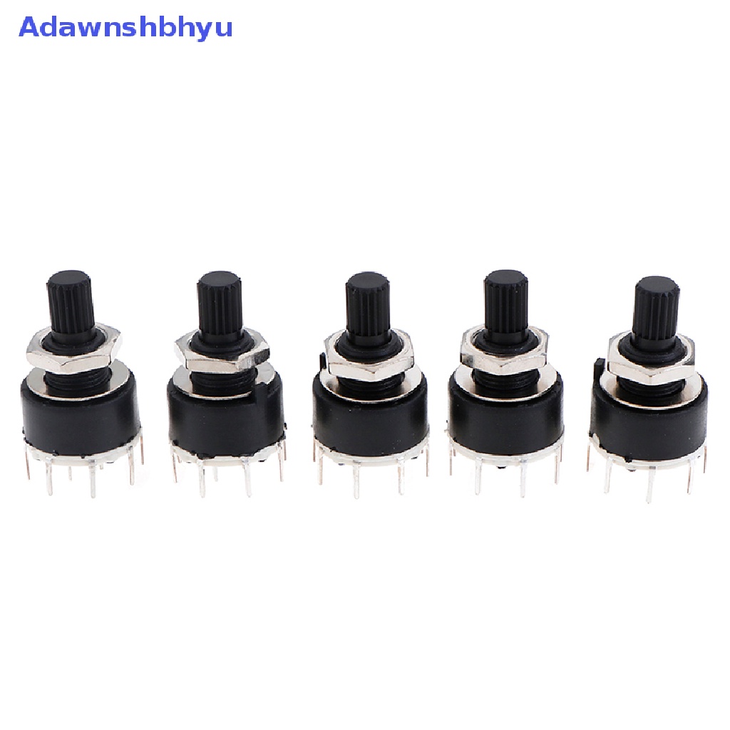 Adhyu SR16MM Saklar Putar 2tiang 34posisi 1tiang5 6 8posisi Axis Band Switch ID