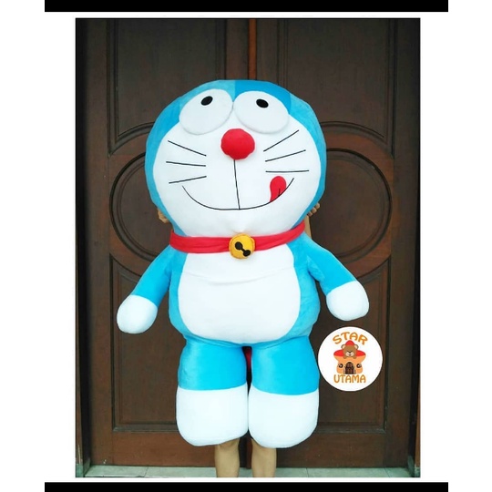 Boneka Standing Doraemon Jumbo Big Besar SNI