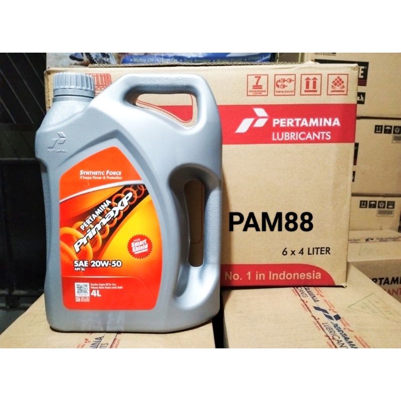 Oli Prima XP 4 liter..20 W - 50 sae..1 dus = 6 btl