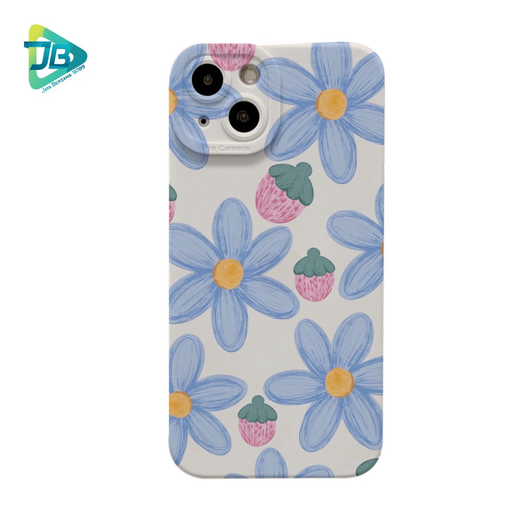 CUSTOM CASE SOFTCASE SILIKON PROCAMERA FLORAL CUSTOM OPPO REALME VIVO XIAOMI SAMSUNG INFINIX IPHONE FOR ALL TYPE JB6275