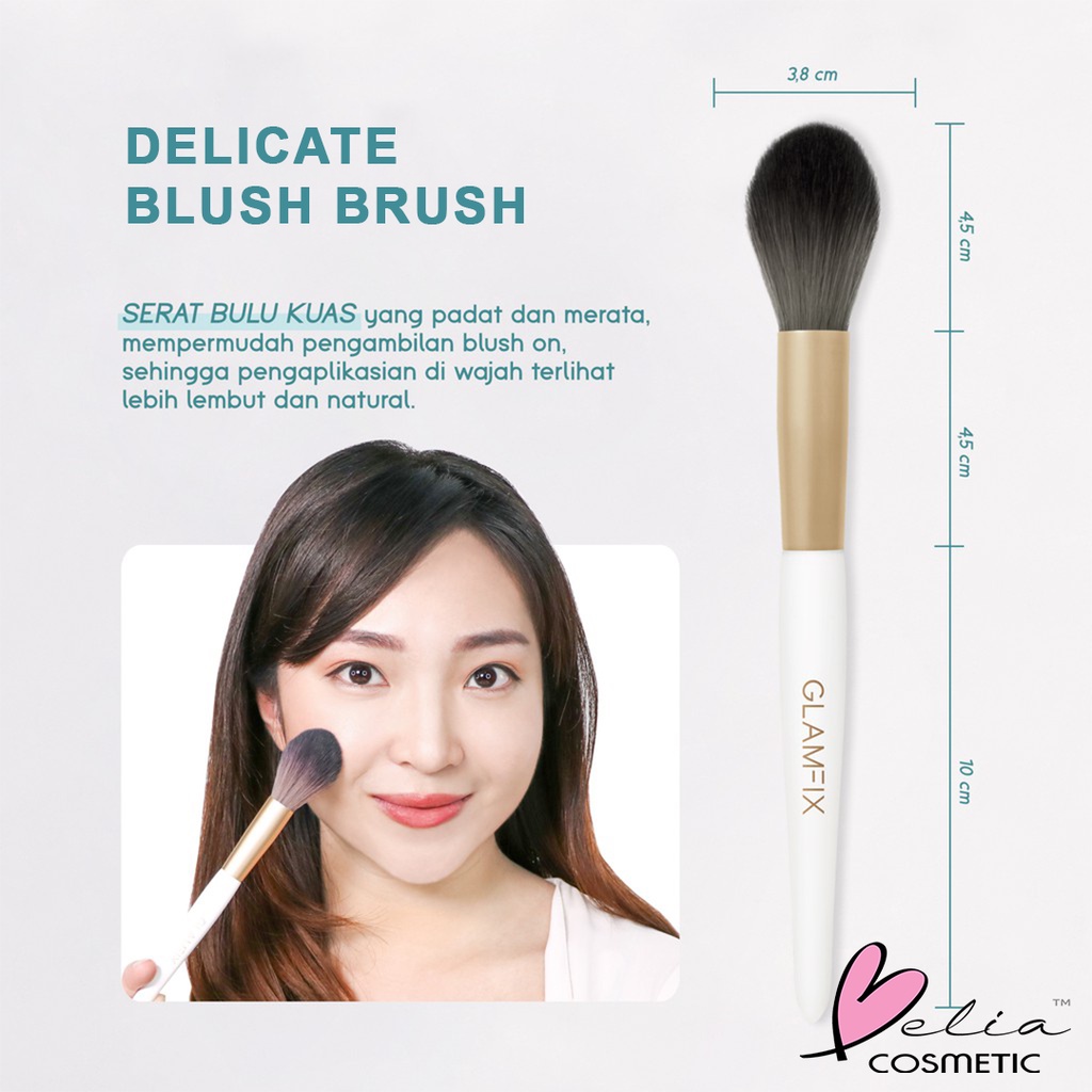 ❤ BELIA ❤ Glam Fix Classic | Delicate | Glow | Fancy Brush | Glamfix Kuas Make Up