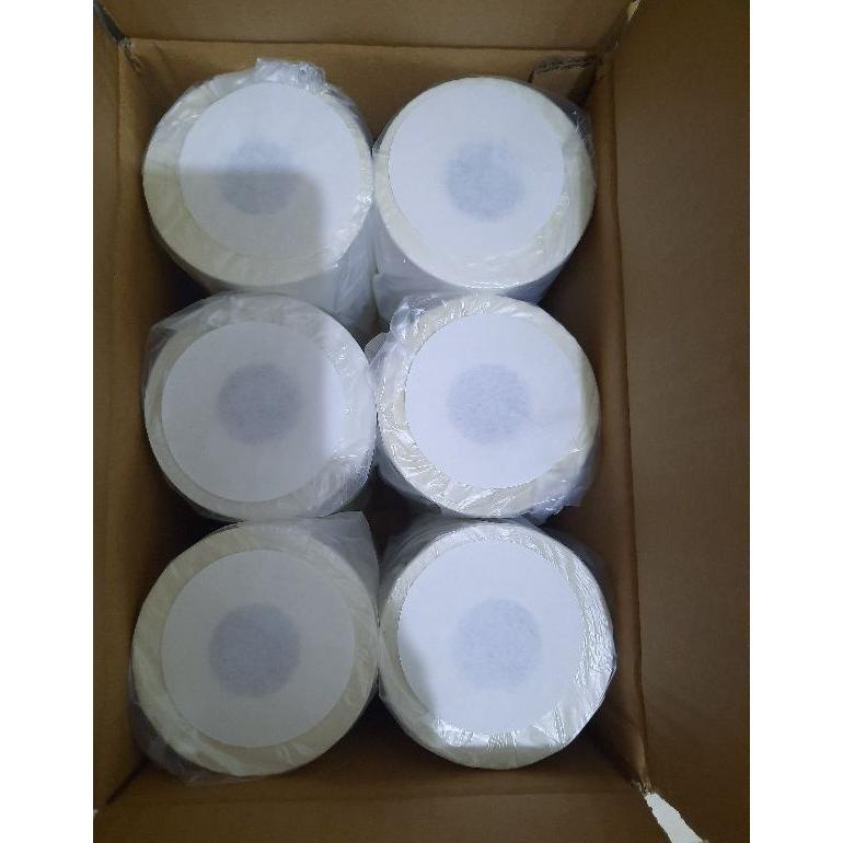 

LABEL THERMAL OLSHOP 12ROLL 100X150 THERMAL LABEL DIRECT 300 PCS / ROLL UKURAN A6 CORE 1 INCH TERLARISS...,,,,,