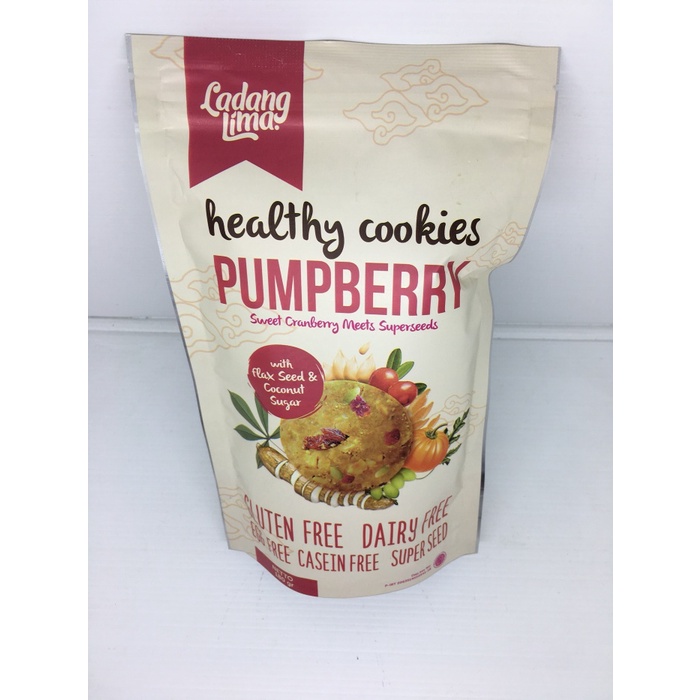 

MURAH Ladang Lima Gluten Free Pumpberry Cookies 180 gram