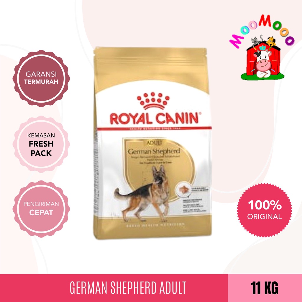 Royal Canin German Shepherd Adult 11kg - Makanan Anjing / Dog Food