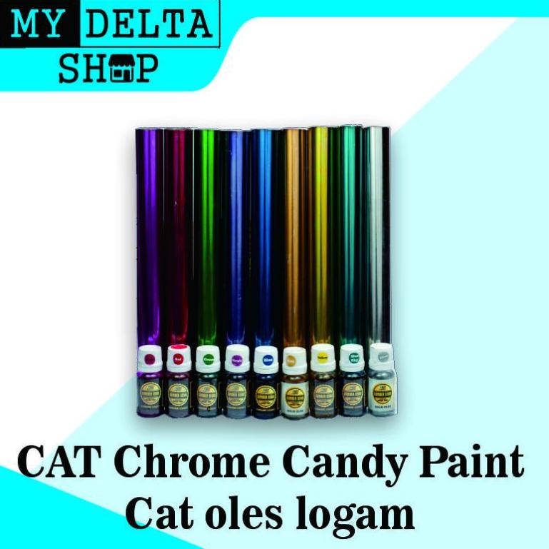 

❁ CAT Chrome Candy Paint - Cat oles logam ⇧