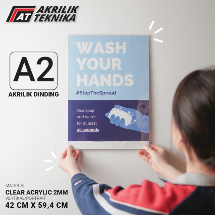 

EKSLUSIF TEMPAT BROSUR AKRILIK / AKRILIK TEMPEL / SIGN HOLDER AKRILIK A2 Code 4074