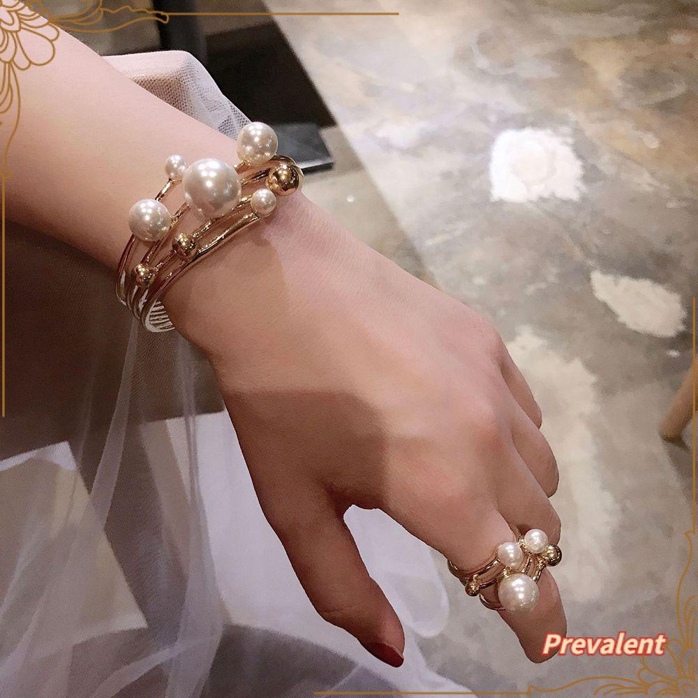 Preva Gelang Tidak Teratur Hot Jual Perhiasan Fashion Gelang Geometri Logam Emas
