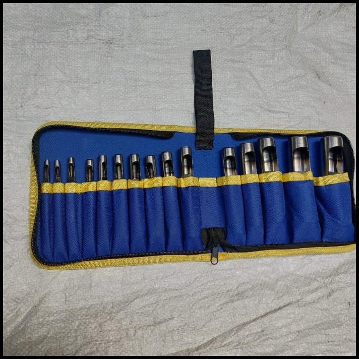 

Alat Pembolong Kertas - Hollow Punch Set 15 Pcs -Plong Set 15 Pcs