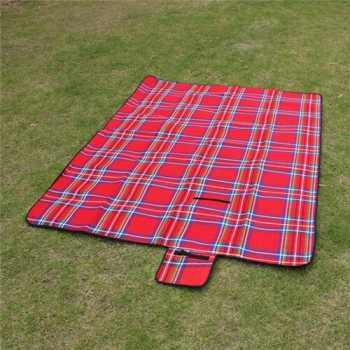 Matras Camping Lipat Oxford Waterproof Picnic Blanket 1.5x2 m / Tikar Piknik Camping Traveling Outdoor Anti Air Tebal Motif Kotak Kotak / Alas Piknik Lipat Aesthetic Waterproof Multifungsi / Matras Tikar Tiker Alas Piknik serbaguna Termurah Berkualitas