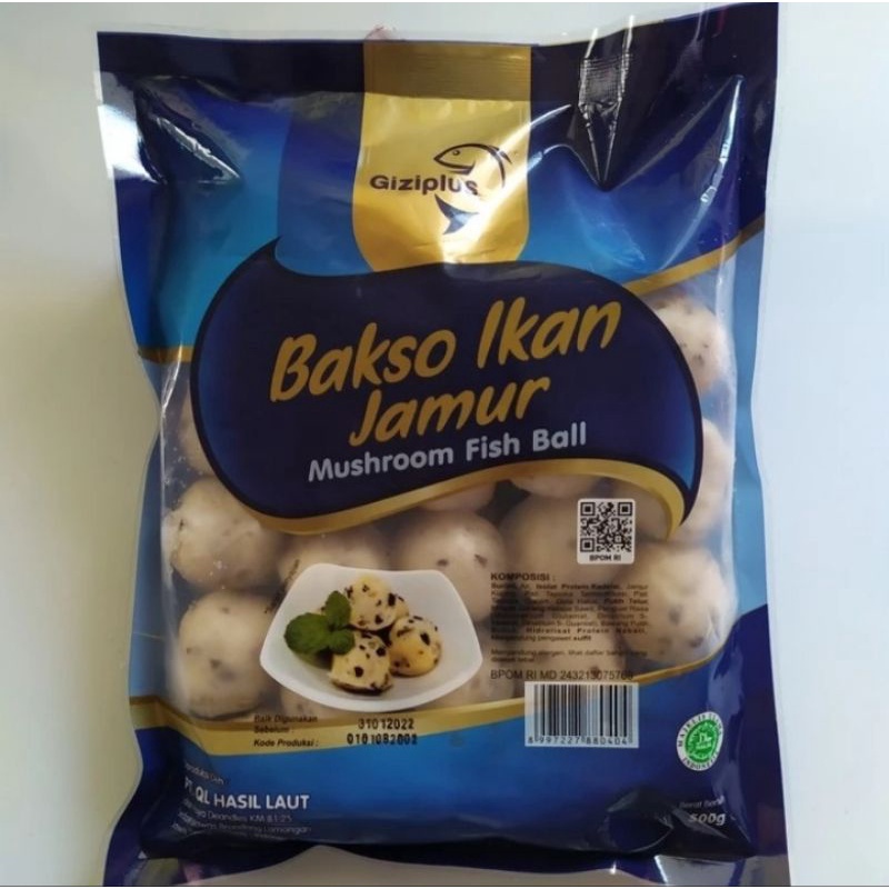 GiziPlus Mushroom Fish Ball 500gr