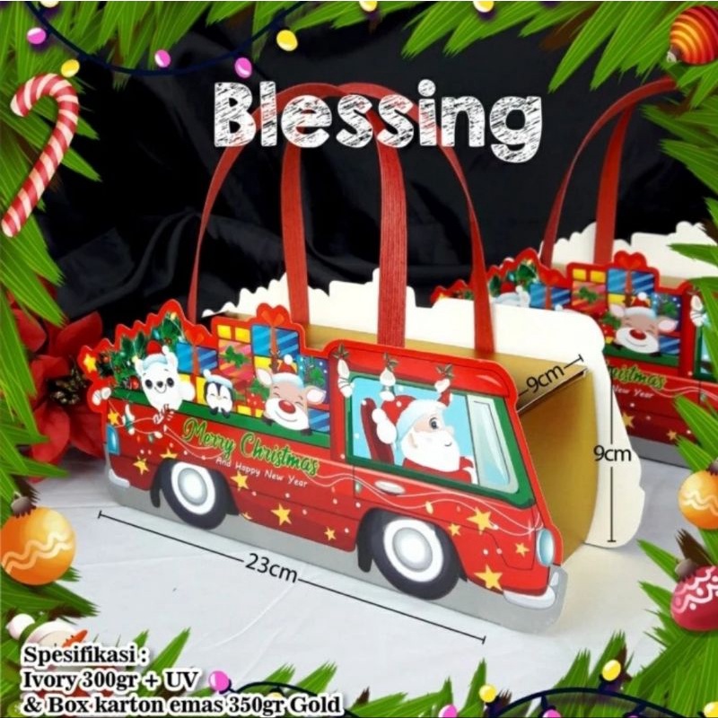 

Christmas Gift Box Kotak Kado Natal Packaging Kemasan
