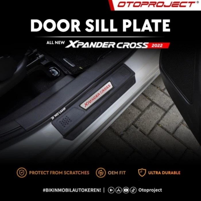 Jual Door Sill Plate Innovate For Style All New Xpander Cross Otoproject Shopee Indonesia