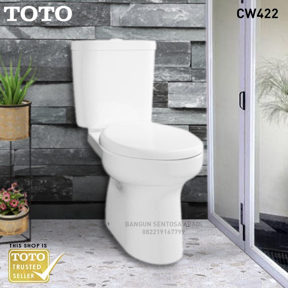 Kloset Kloset Duduk Toto Cw 422 J/ Sw422Jp Ori Murah Dual Flush / Kloset Toto