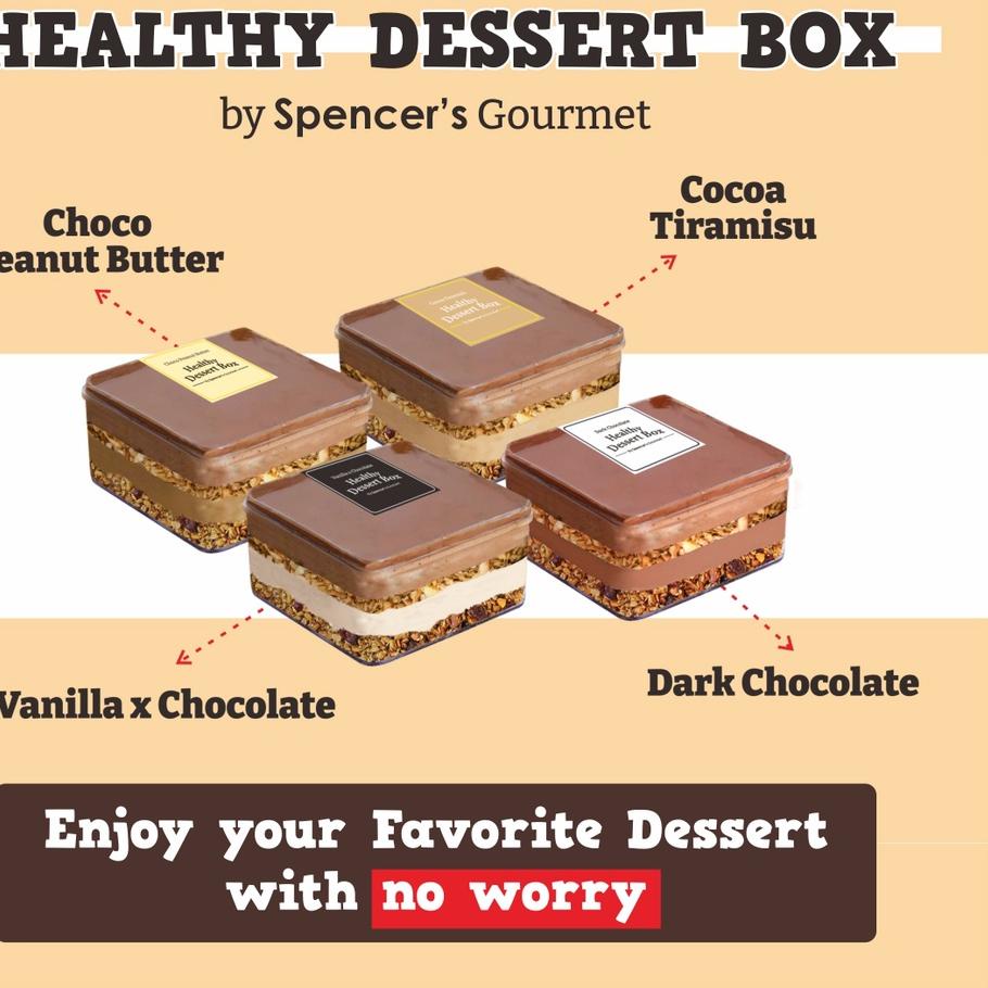 

READY ✅Dark Chocolate - Healthy Dessert Box|RA8