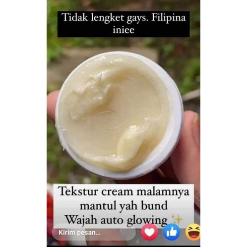 ecer Cream malam zamzam biru