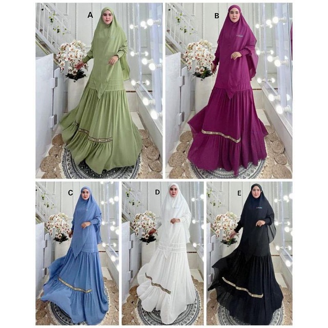 GRISELLE SYARI BY YODIZEN gamis branded original