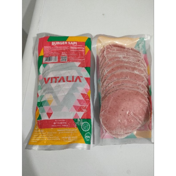 

daging burger sapi vitalia 250 gram