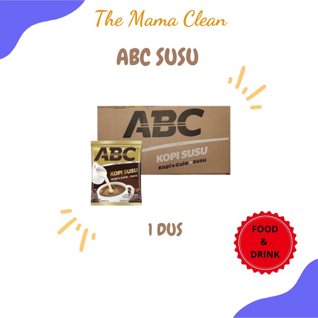 KOPI ABC SUSU 30GR 1 DUS = 120 SACHET