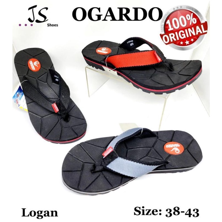 OGARDO LOGAN - SANDAL JEPIT SPON PRIA DEWASA MERK OGARDO