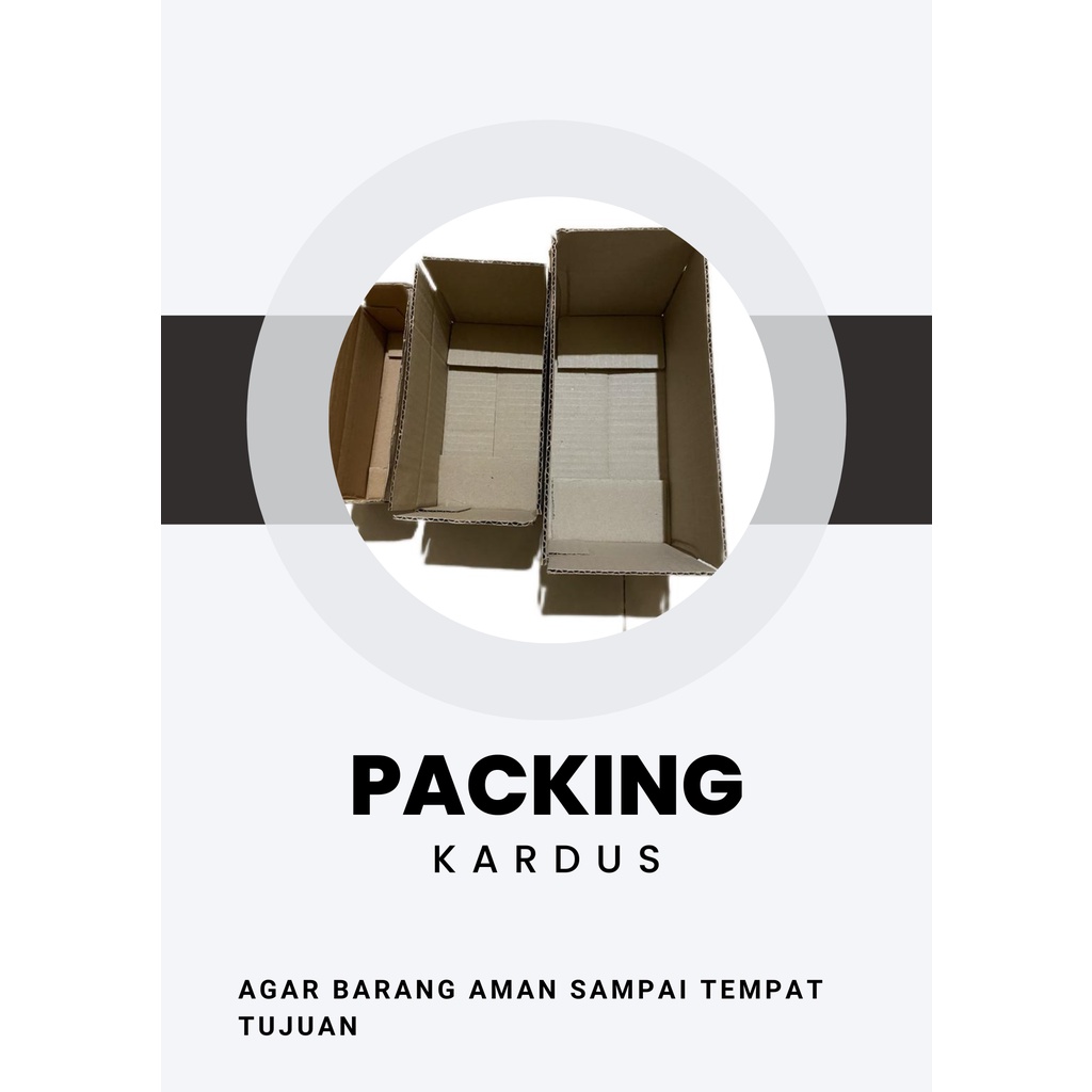 

TAMBAHAN PACKAGING KARDUS AGAR AMAN SAAT DIBAWA JASA KIRIM