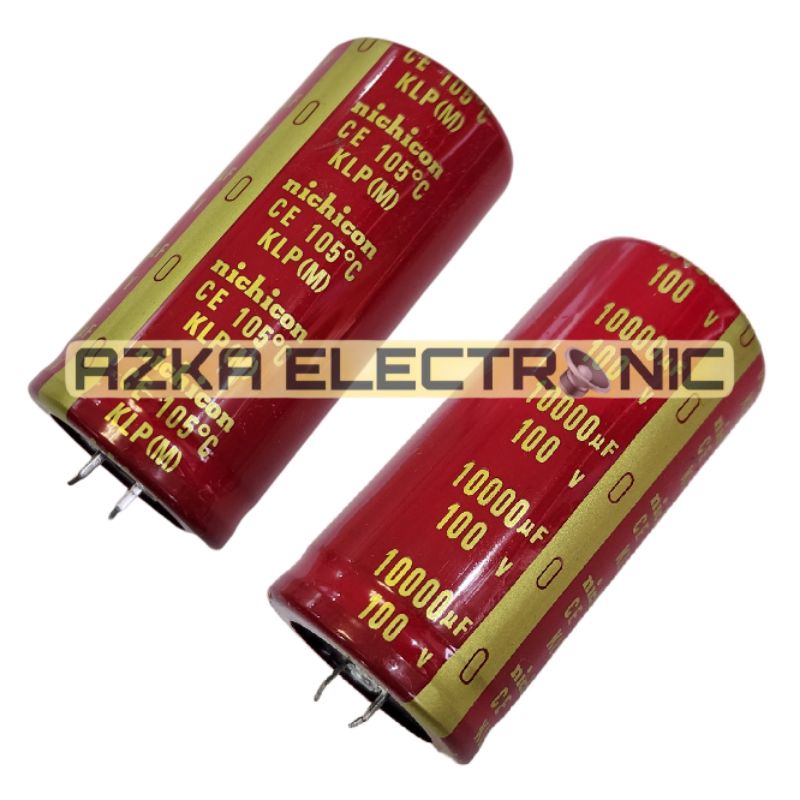 Elco Nichicon 10000uF 100V Merah