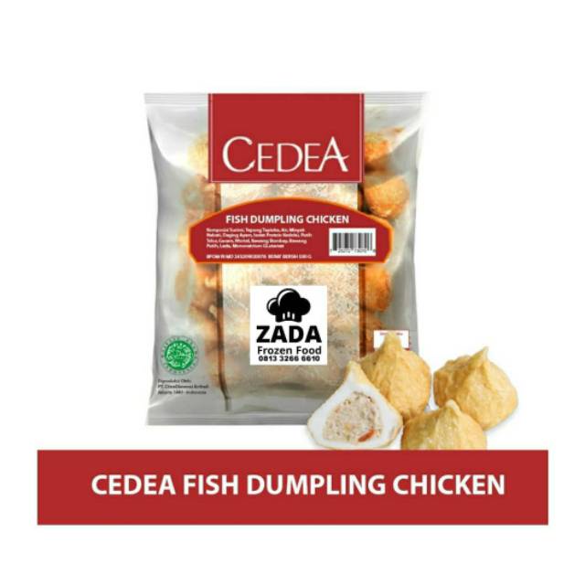 Cedea Fish Dumpling Chicken 500Gr ⁣