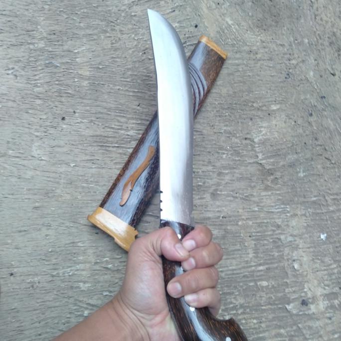 Golok Kerja Pull Tang Baja Per