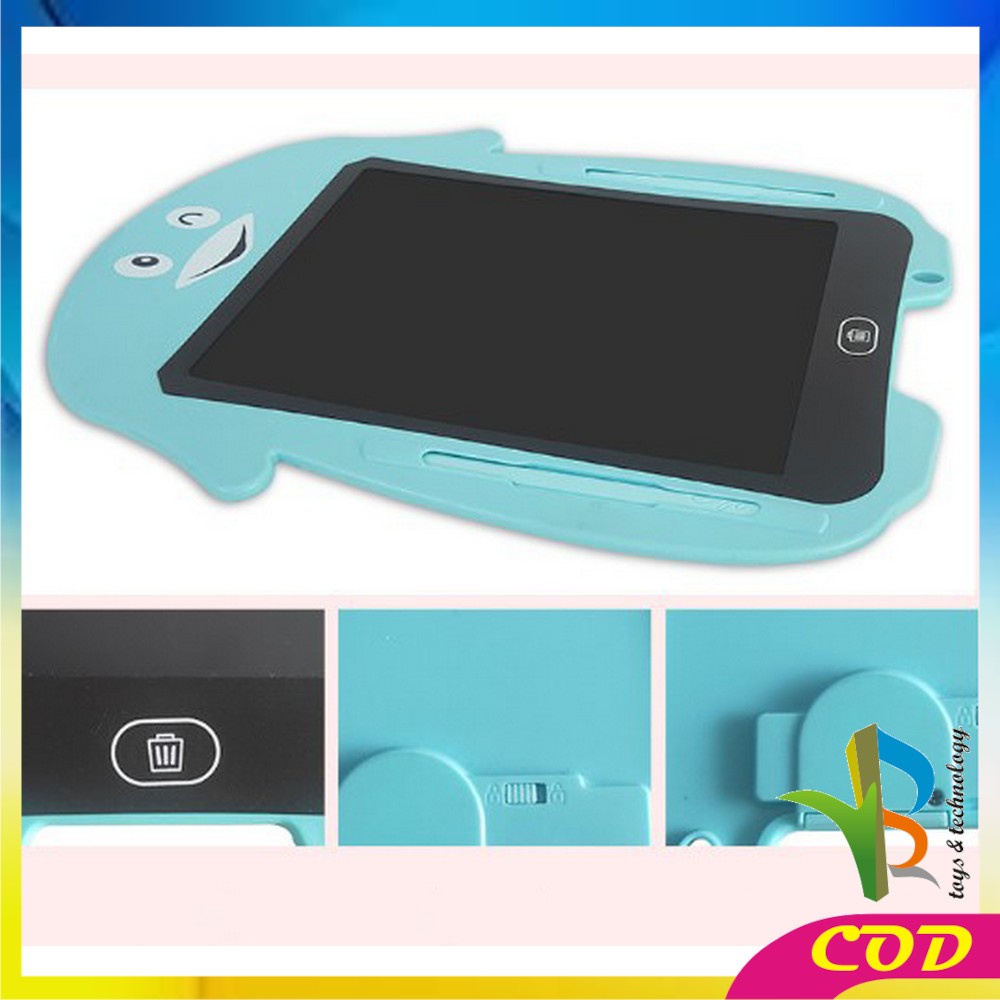 RB-M299 Papan Tulis Anak LCD Writing Tablet 8.5inch Karakter Board Tablet  Alat Tulis Mainan Edukasi Anak