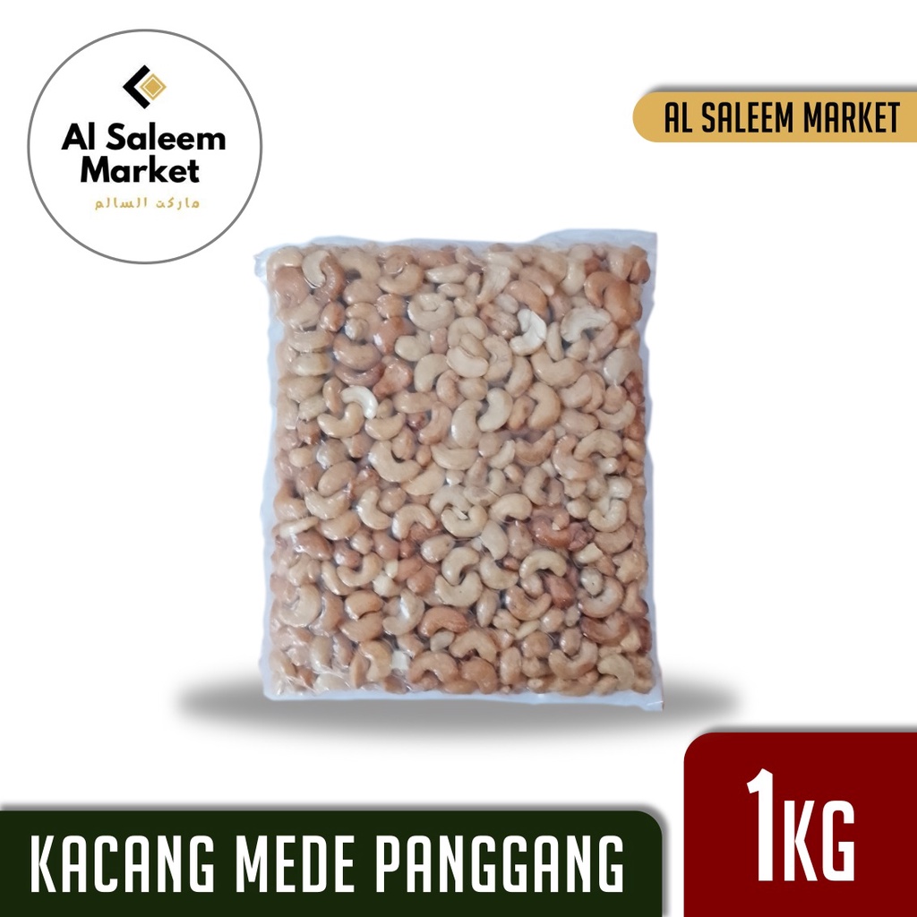 

Kacang Mede Panggang 1kg Matang | Mete Roasted Siap Dimakan Gurih