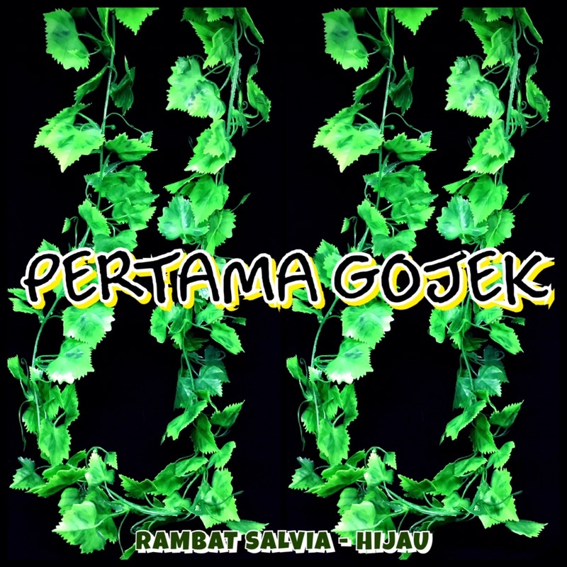 Rambat Salvia/ Bunga Artificial/ Daun Rambat Artificial/ Daun Artificial/ Rumput Artificial/ Tanaman