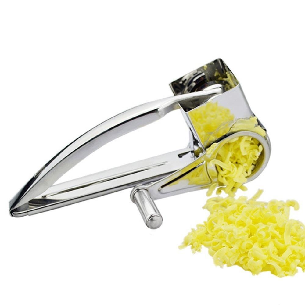 Parutan Keju Nanas Stainless Steel Penghancur Sayuran Chopper Home Rotary Shredder Cutter