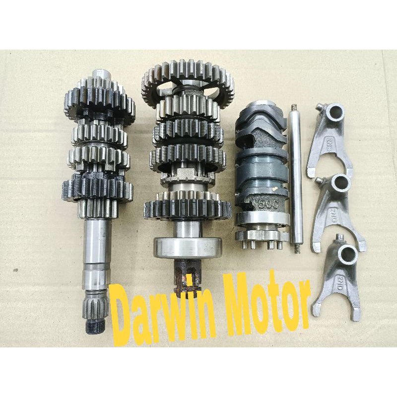 GIGI RASIO GEARBOX R15 COCOK UNTUK UPGRADE VIXION NVL NVA MX KING 6SPEED ORIGINAL