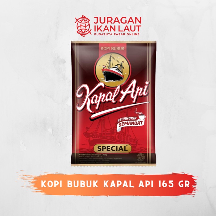 

Kopi Bubuk Kapal Api Special Merah - 165 Gram