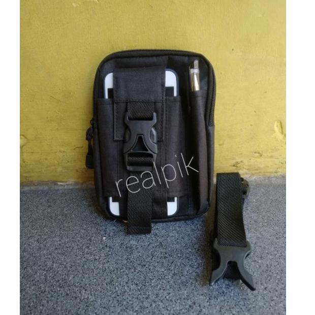 [H-M2M][♫♪] tas pinggang hp pria tactical langsung kirim